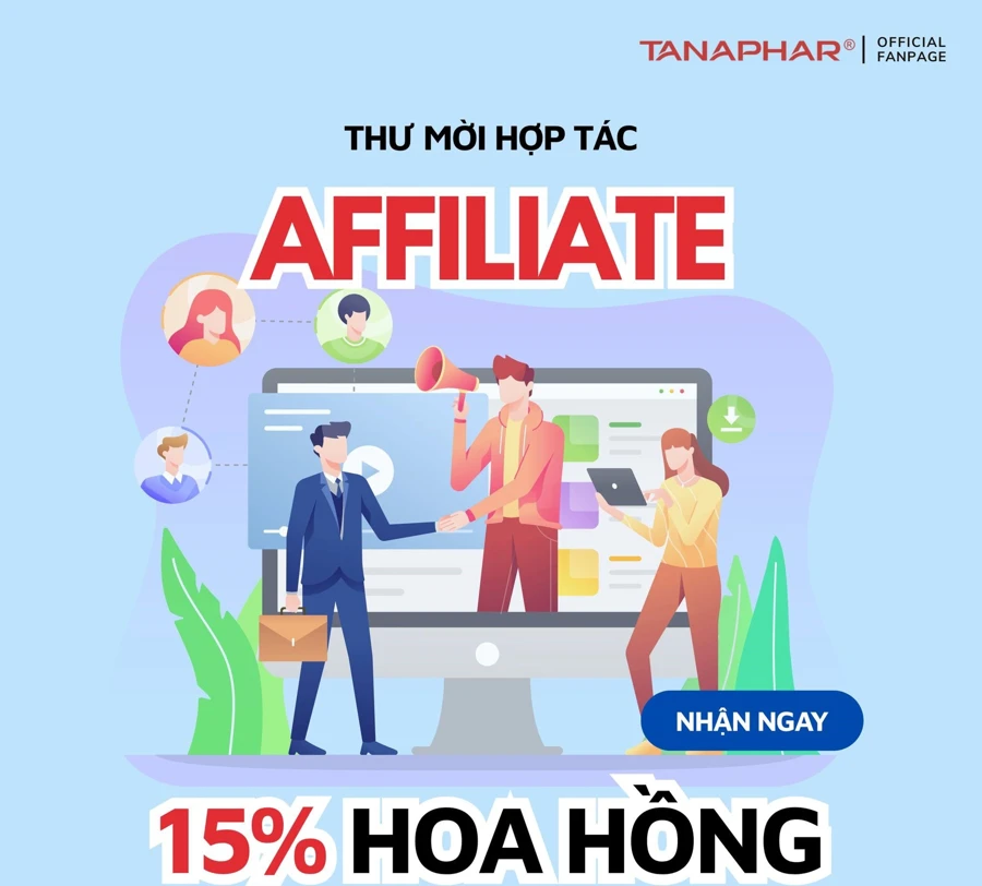 🎯 Cơ hội hợp tác Affiliate – Nhận ngay 15% hoa hồng cùng chúng tôi!
